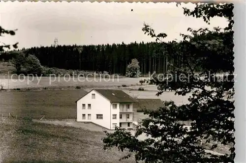 AK / Ansichtskarte Diedenshausen Wittgenstein Pension Hof Karlsburg Kat. Bad Berleburg