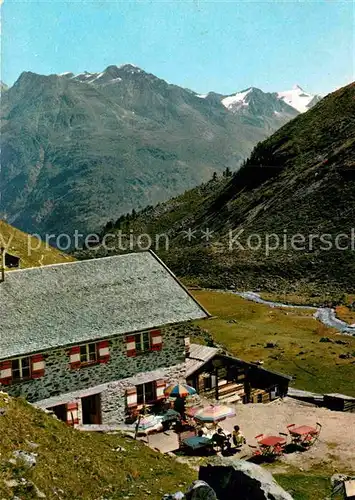 AK / Ansichtskarte oetztal Tirol Rettenbachalm Falkners Gastwirtschaft Kat. Laengenfeld