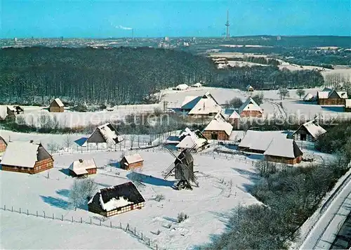 AK / Ansichtskarte Molfsee Fliegeraufnahme Schleswig Holsteinisches Freilichtmuseum Kat. Molfsee