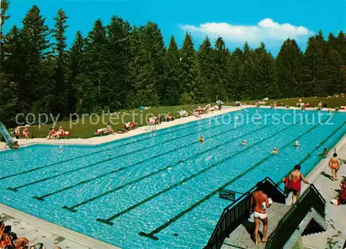 AK / Ansichtskarte Hoechenschwand Freibad Waldbad Kat. Hoechenschwand