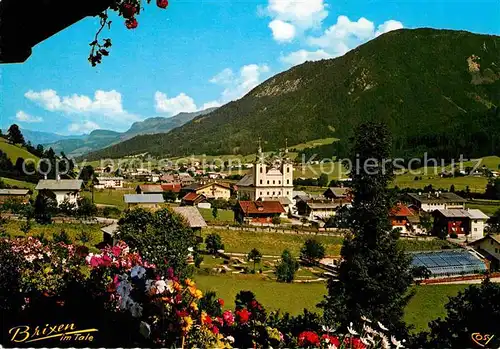 AK / Ansichtskarte Brixen Thale mit Hahnenkamm Kat. Brixen im Thale