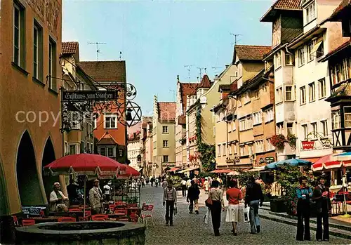 AK / Ansichtskarte Lindau Bodensee Fussgaengerzone Kat. Lindau (Bodensee)