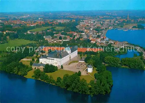 AK / Ansichtskarte Schleswig Schlei Fliegeraufnahme Schloss Gottorp Kat. Erfde