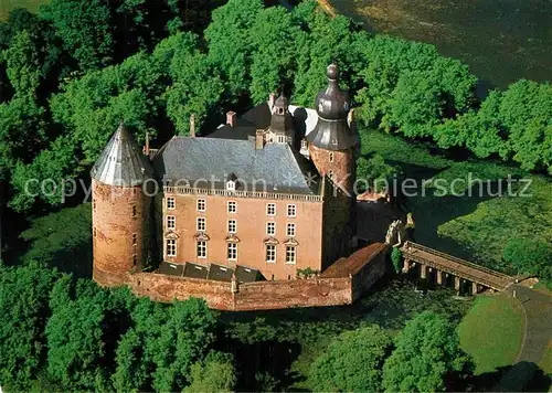 AK / Ansichtskarte Borken Westfalen Fliegeraufnahme Burg Gemen Kat. Borken