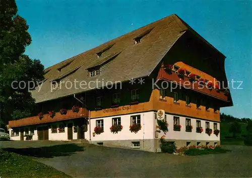 AK / Ansichtskarte Alpersbach Gasthof Pension zum Engel Kat. Hinterzarten