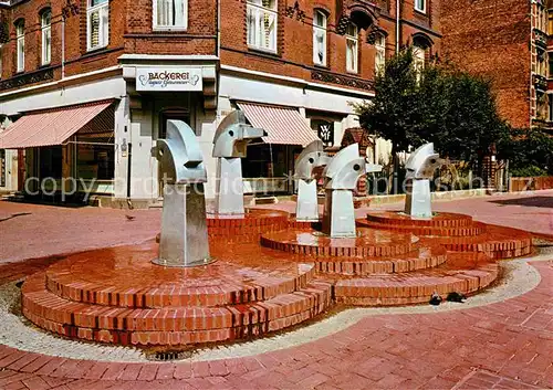 AK / Ansichtskarte Hannover Brunnen in der Lister Meile Kat. Hannover