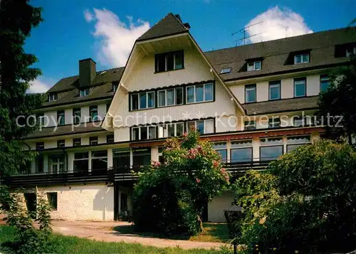 AK / Ansichtskarte Hinterzarten Foeldiklinik Kat. Hinterzarten