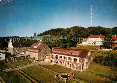 AK / Ansichtskarte Kloster Kreuzberg Rhoen mit Funkturm Kat. Bischofsheim a.d.Rhoen