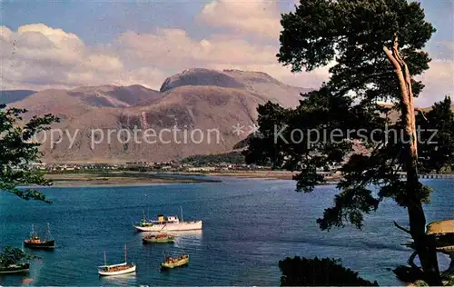 AK / Ansichtskarte Stirling Fort William and Ben Nevis from accross Loch Linnhe Kat. Stirling