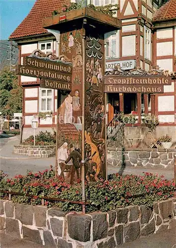 AK / Ansichtskarte Bad Grund Wegweiser Kat. Bad Grund (Harz)