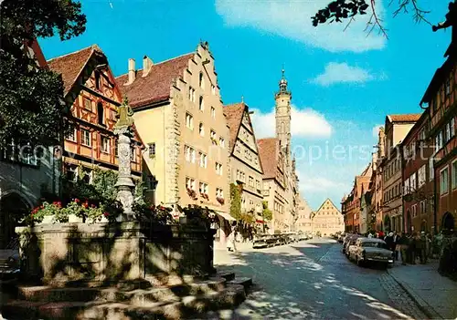 AK / Ansichtskarte Rothenburg Tauber Herrengasse Kat. Rothenburg ob der Tauber