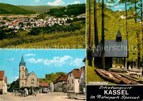 AK / Ansichtskarte Kassel Gelnhausen Panorama Marktplatz Kirche Bildbaumkapelle Kat. Biebergemuend