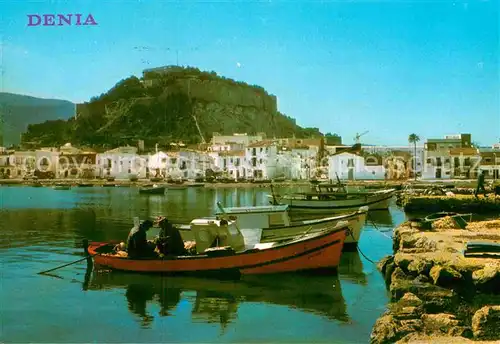 AK / Ansichtskarte Denia Hafen Schloss Kat. Alicante