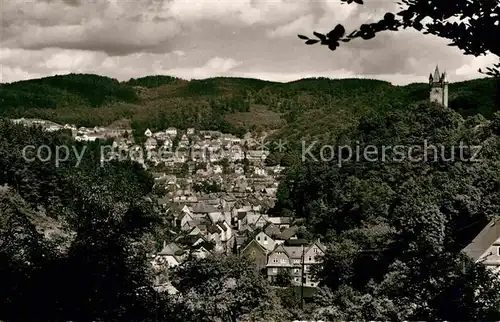 AK / Ansichtskarte Dillenburg Panorama Blick ins Marbachtal Kat. Dillenburg