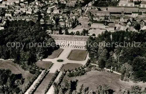 AK / Ansichtskarte Ansbach Mittelfranken Schloss Fliegeraufnahme Kat. Ansbach