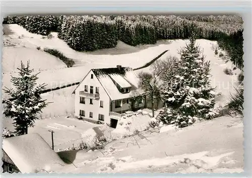 AK / Ansichtskarte Berleburg Bad Pension Guecker Kat. Bad Berleburg