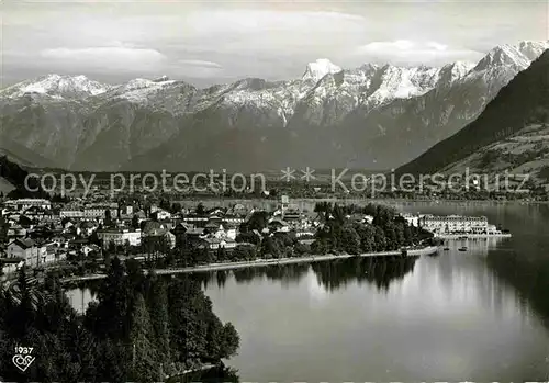 AK / Ansichtskarte Zell See mit Steinernem Meer Kat. Zell am See