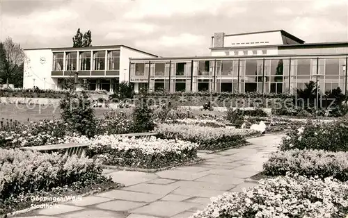 AK / Ansichtskarte Goeppingen Stadthalle  Kat. Goeppingen