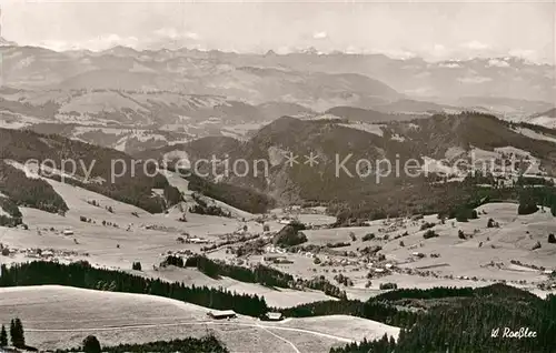 AK / Ansichtskarte Scesaplana Schletteralpe Schwarzer Grat Bregenzerwaldbergen  Kat. Schesaplana Raetikon