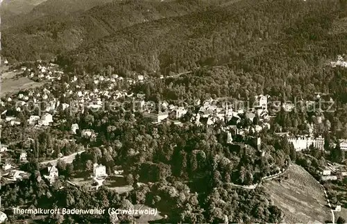 AK / Ansichtskarte Badenweiler Fliegeraufnahme Kat. Badenweiler