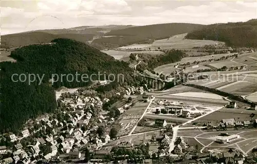 AK / Ansichtskarte Willingen Sauerland Fliegeraufnahme Kat. Willingen (Upland)