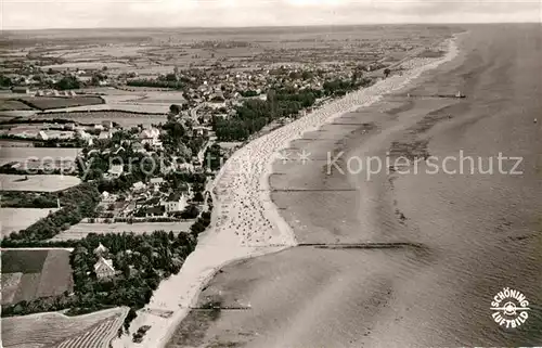 AK / Ansichtskarte Groemitz Ostseebad Fliegeraufnahme Kat. Groemitz