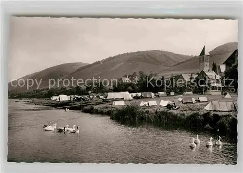 AK / Ansichtskarte Bullay Mosel Campingplatz Kat. Bullay