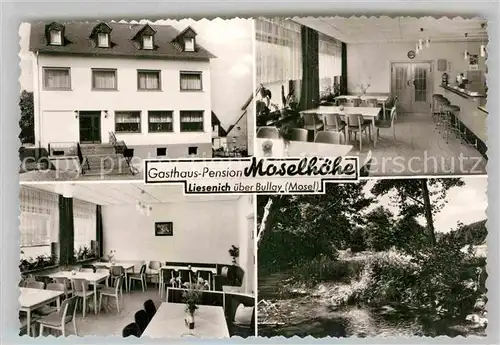 AK / Ansichtskarte Liesenich Gasthaus Pension Moselhoehe Kat. Liesenich