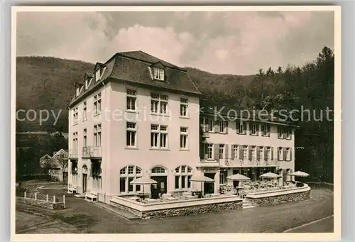 AK / Ansichtskarte Bertrich Bad Hotel Dillenburg Kat. Bad Bertrich
