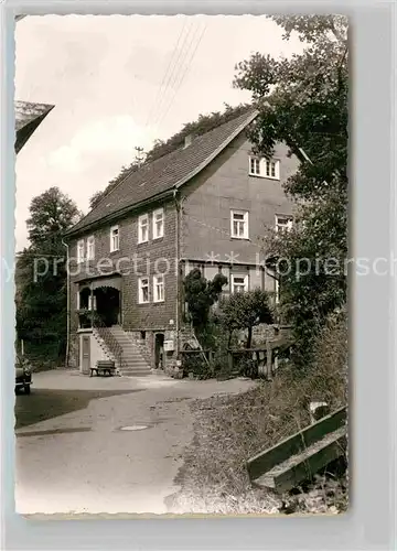 AK / Ansichtskarte Dachsloch Pension Klein Kat. Bromskirchen