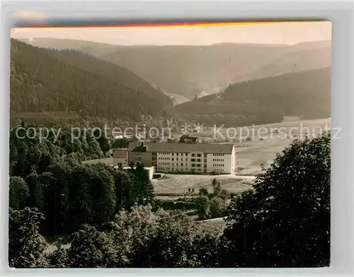 AK / Ansichtskarte Berleburg Bad Naturheilklinik Odeborn Kat. Bad Berleburg