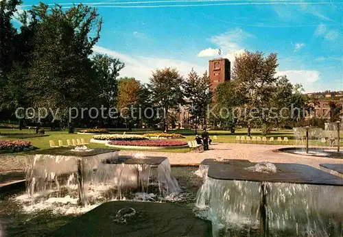 AK / Ansichtskarte Stuttgart Hauptbahnhof Brunnen Kat. Stuttgart