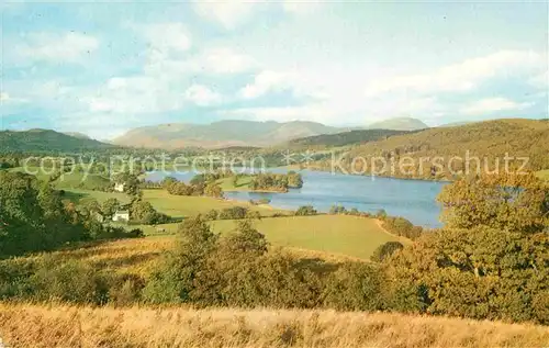 AK / Ansichtskarte Hawkshead Esthwaite Water Kat. South Lakeland