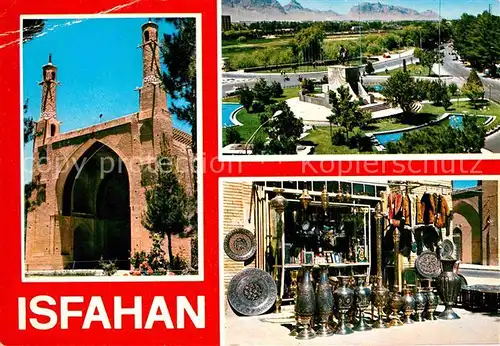 AK / Ansichtskarte Isfahan Tor Martk Brunnen