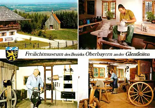 AK / Ansichtskarte Murnau Staffelsee Freilichtmuseum an der Glentleiten