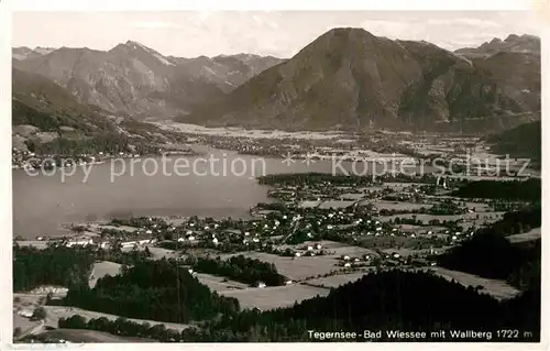 AK / Ansichtskarte Bad Wiessee Tegernsee Wallberg Kat. Bad Wiessee