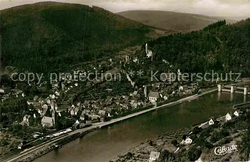 AK / Ansichtskarte Hirschhorn Neckar Fliegeraufnahme Kat. Hirschhorn (Neckar)