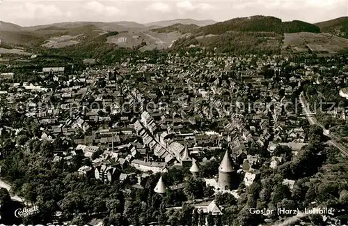 AK / Ansichtskarte Goslar Fliegeraufnahme Kat. Goslar