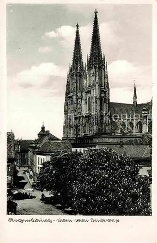 AK / Ansichtskarte Regensburg Dom  Kat. Regensburg