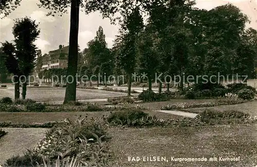 AK / Ansichtskarte Bad Eilsen Kurpromenade Kurhotel  Kat. Bad Eilsen