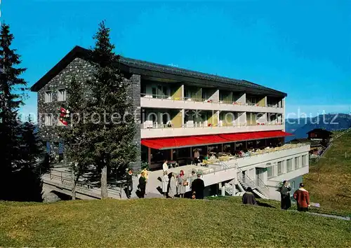 AK / Ansichtskarte Klewenalp Hotel Chalet Guggeregg Bahn Restaurant 