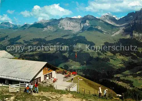 AK / Ansichtskarte Adelboden Bergrestaurant Schwandfeldspitz Kat. Adelboden