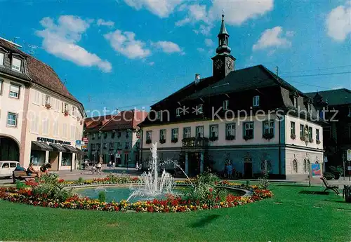 AK / Ansichtskarte Emmendingen Stadtplatz Springbrunnen Kat. Emmendingen