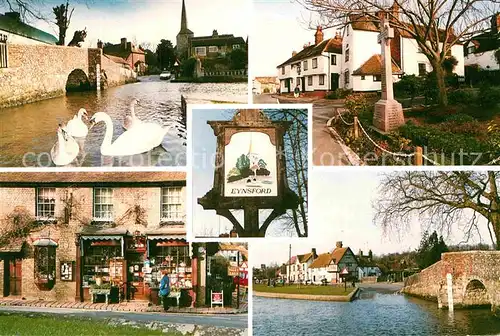 AK / Ansichtskarte Eynsford Sevenoaks Bridge House Victorian shop Village of Eynsford Kat. Sevenoaks