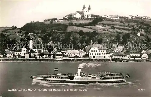 AK / Ansichtskarte Marbach Donau Wallfahrtskirche Maria Taferl Kat. Marbach an der Donau