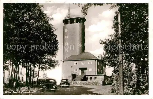 AK / Ansichtskarte Hohe Bracht Aussichtsturm Kat. Lennestadt