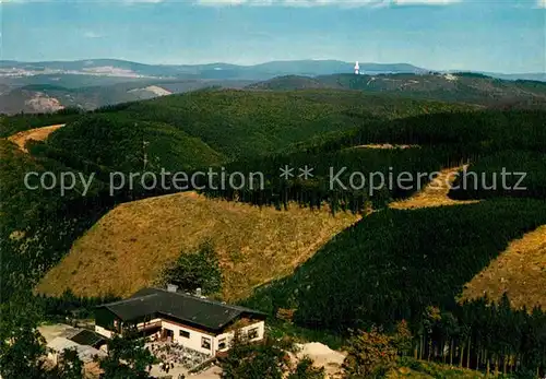 AK / Ansichtskarte Bad Sachsa Harz Fliegeraufnahme Berghotel Ravensberg Kat. Bad Sachsa