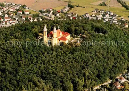 AK / Ansichtskarte Schwandorf Fliegeraufnahme Marienmuenster und Kloster Kreuzberg Kat. Schwandorf