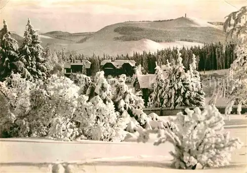 AK / Ansichtskarte Oberhof Thueringen Schneekopf  Kat. Oberhof Thueringen