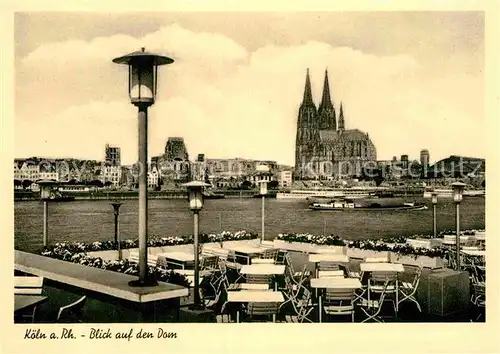 AK / Ansichtskarte Koeln Rhein Dom  Kat. Koeln